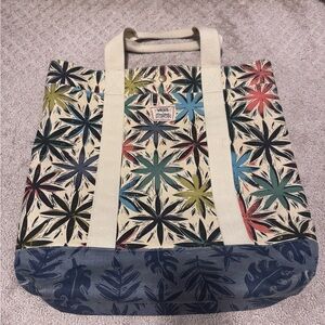 Vans Leaf Pattern Tote Bag - Multicolor